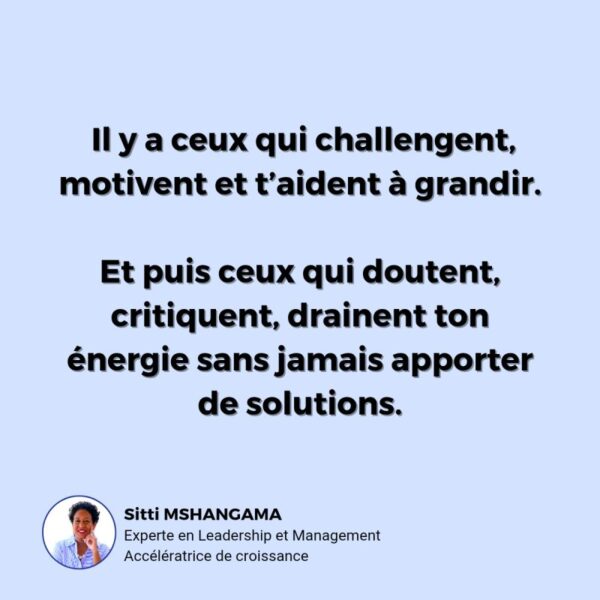 L'énergie des autres