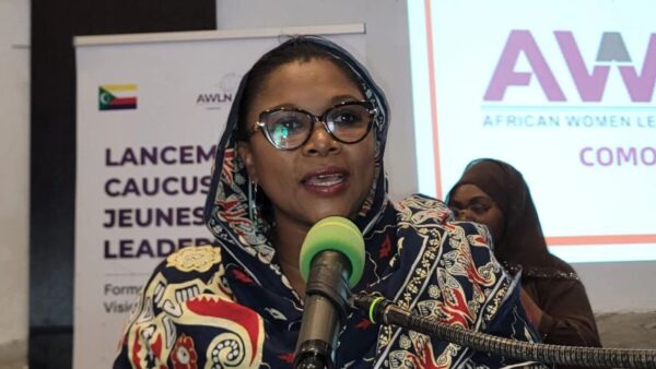 La Ministre en charge du Genre aux Comores
